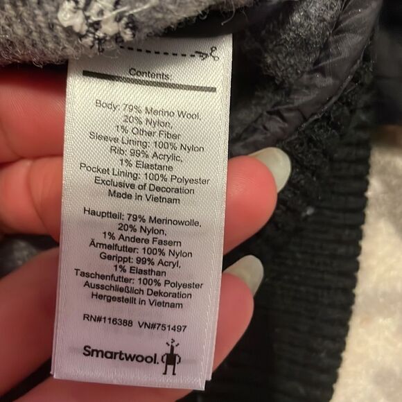 Smartwool Iberia Bomber Jacket Plaid L - Picture 6 of 9